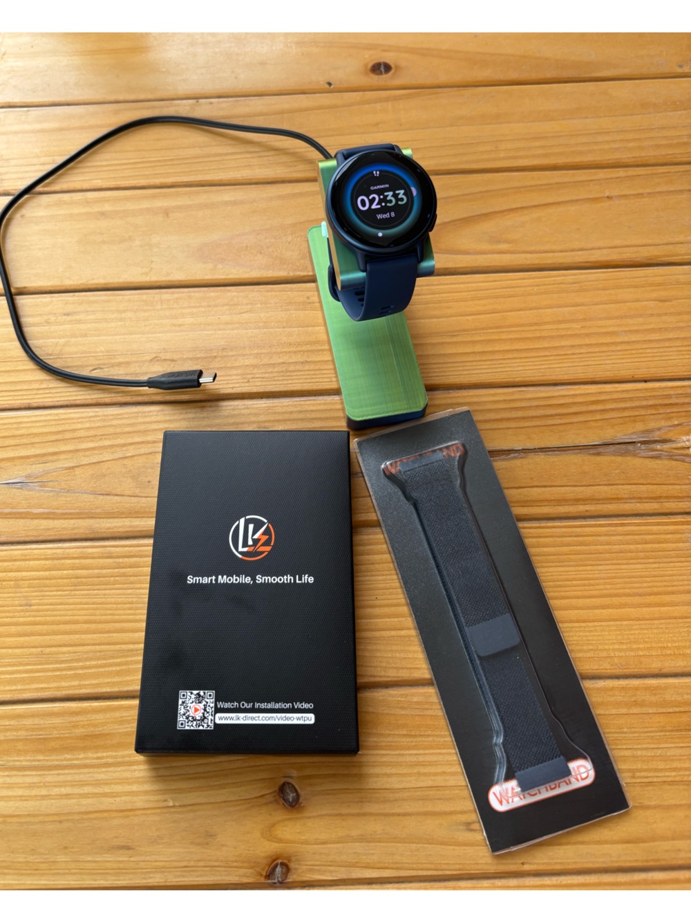 Garmin Vivoactive 5 GPS Smartwatch w/ Music, Phone Notifications & Accessories